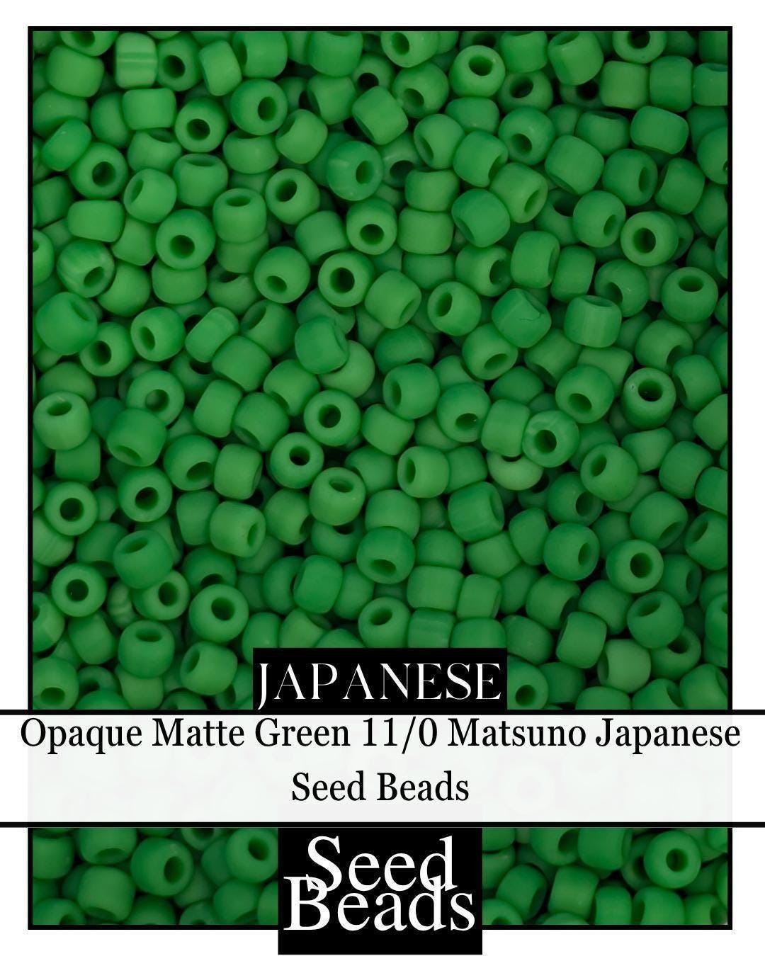 2005SB Opaque Matte Green 11/0 (15g pkg)