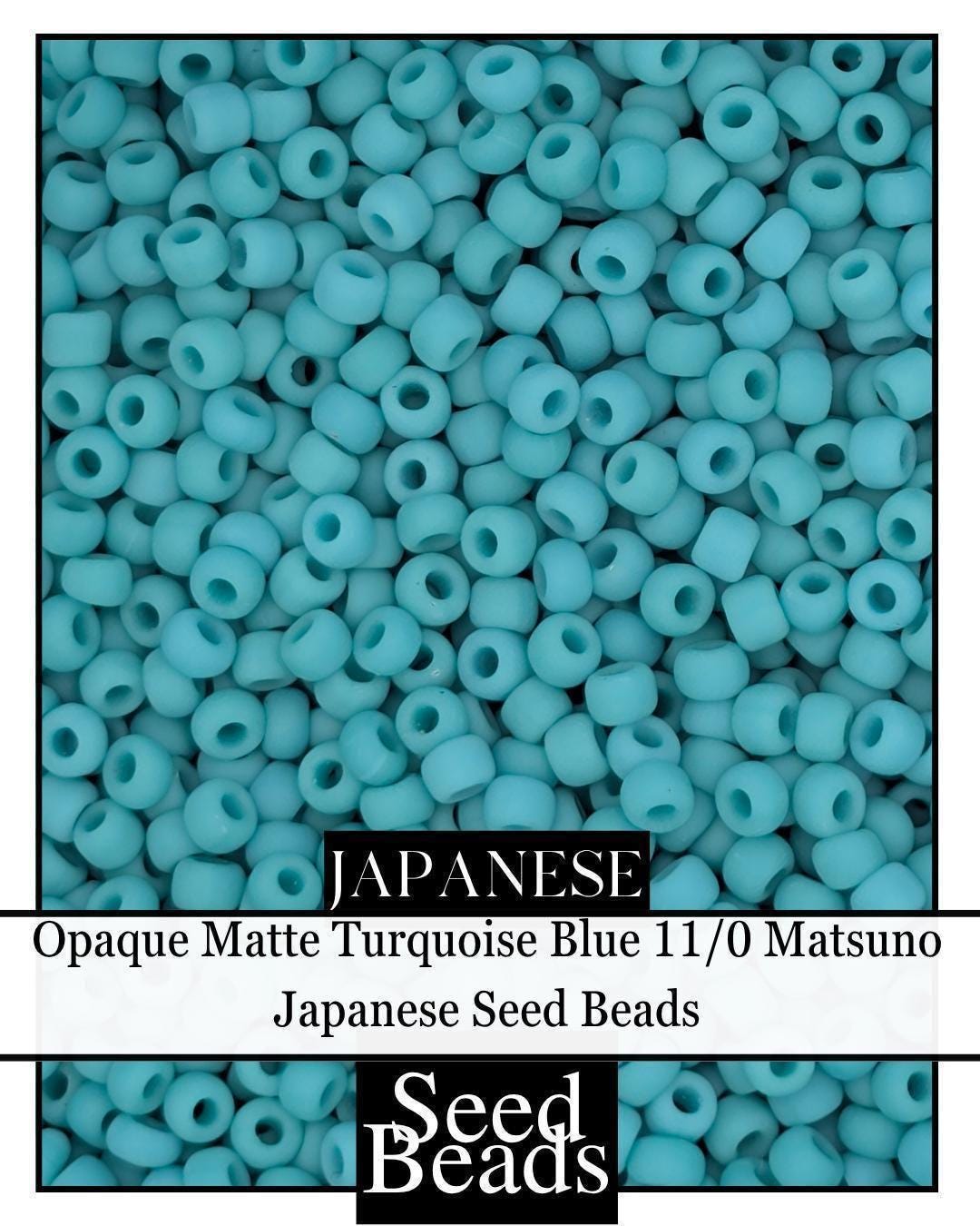 1991SB Opaque Matte Turquoise Blue 11/0 (15g pkg)