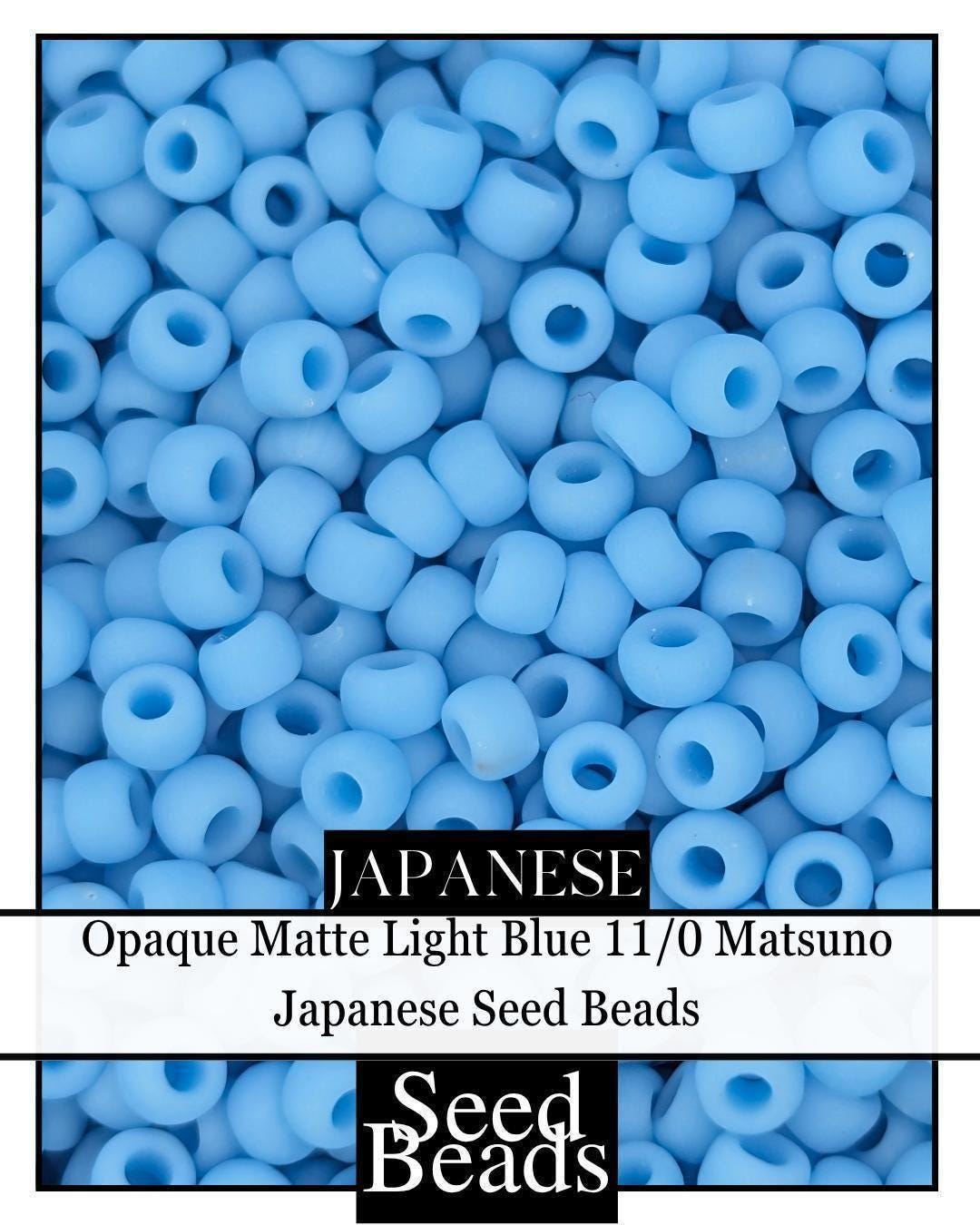 1993SB Opaque Matte Light Blue 11/0 (15g pkg)