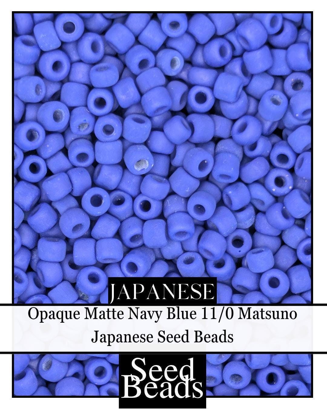 1985SB Opaque Matte Navy Blue 11/0 (15g pkg)
