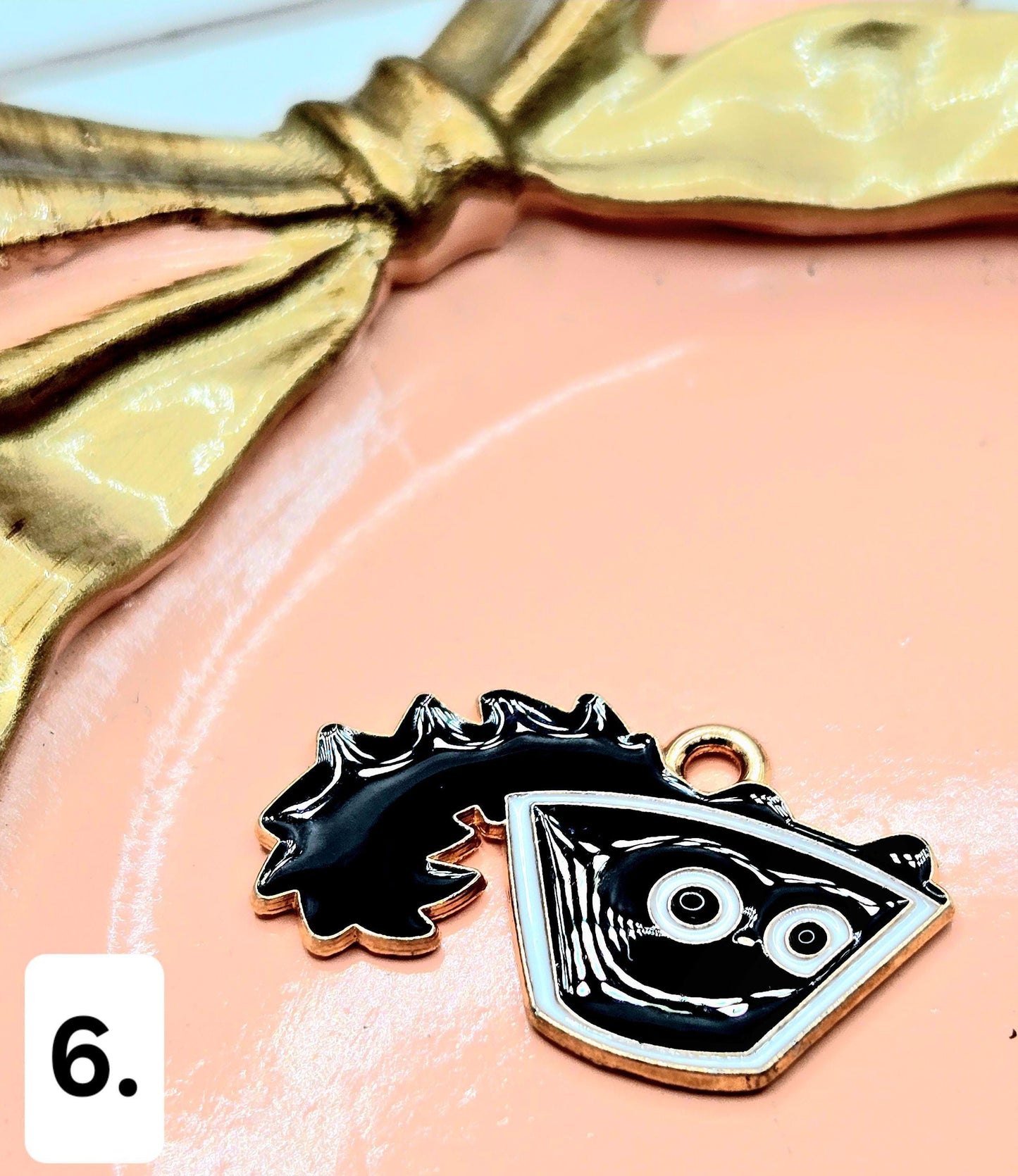 Gold Plated Kitty Charms: DIY Jewelry Making Supplies