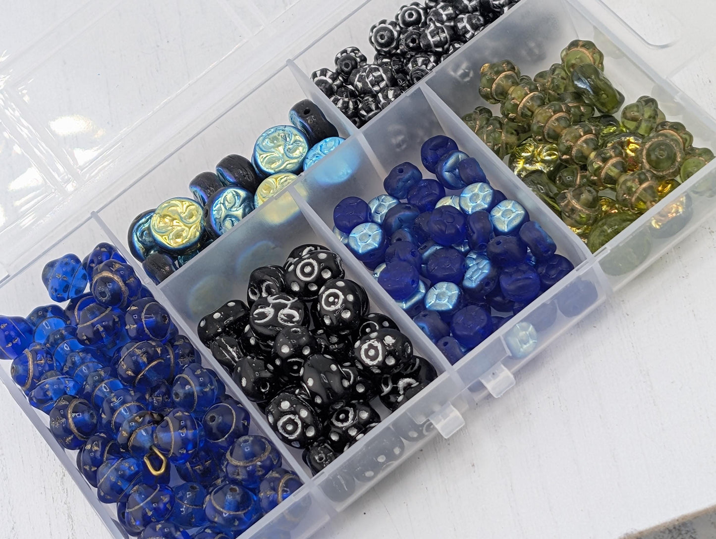 Assorted Czech Boho Style Beads - Glass Beads For Jewelry Making