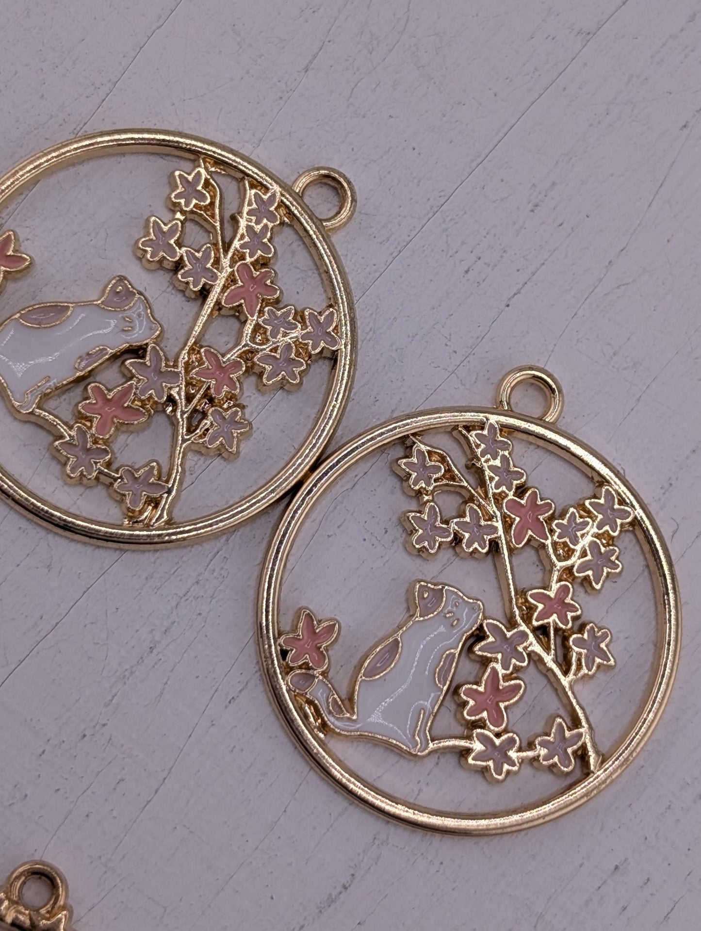 Set of Gold Plated Alloy Kitty Charms for Jewelry Making, Cute Cat Charms, Perfect for DIY Jewelry, Craft Supplies & Accessories
