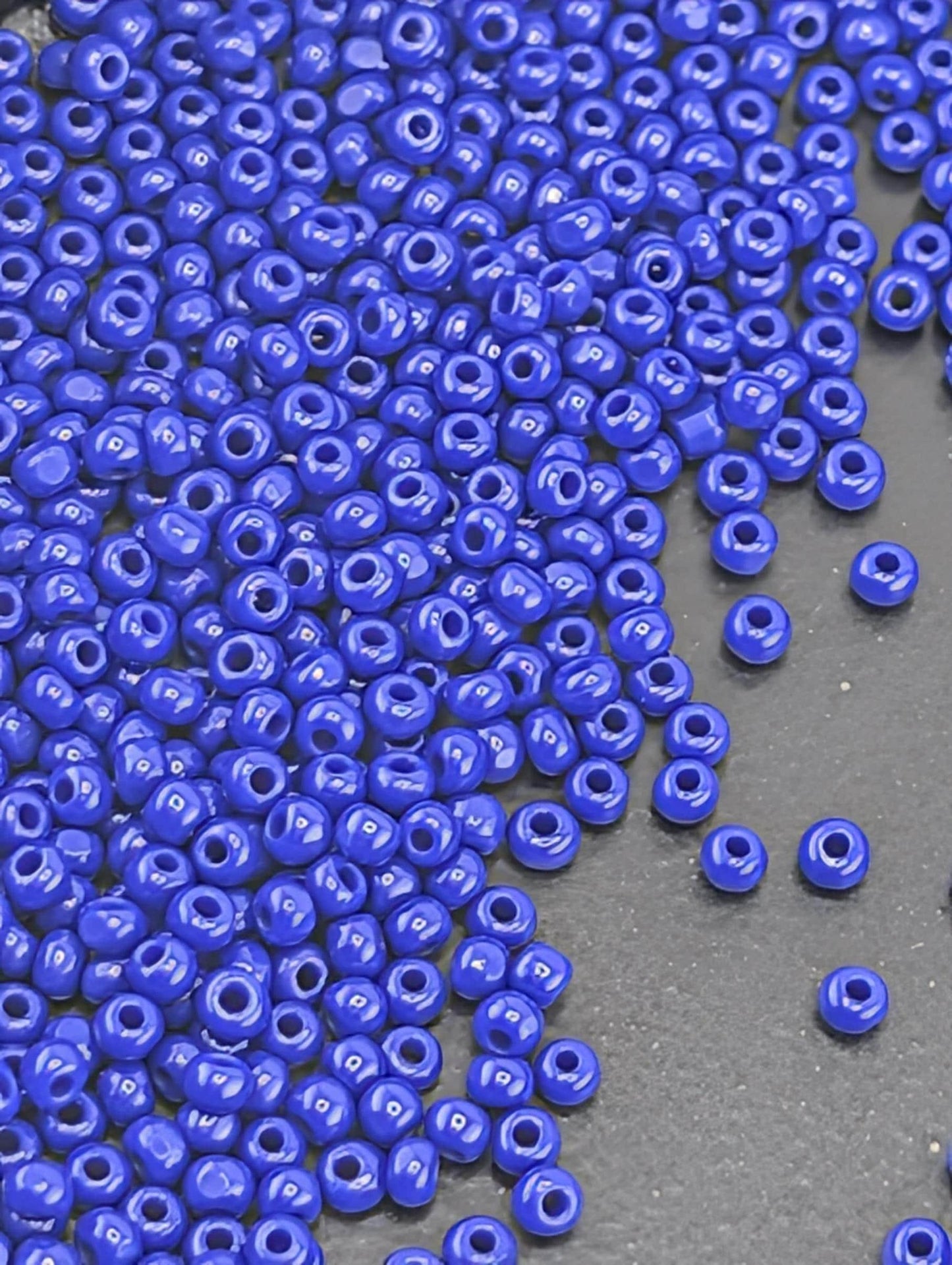 Opaque Blue True Cuts 11c | Preciosa Ornela Seed Beads | Size 8/0 | 15g Pkg ~630 pcs