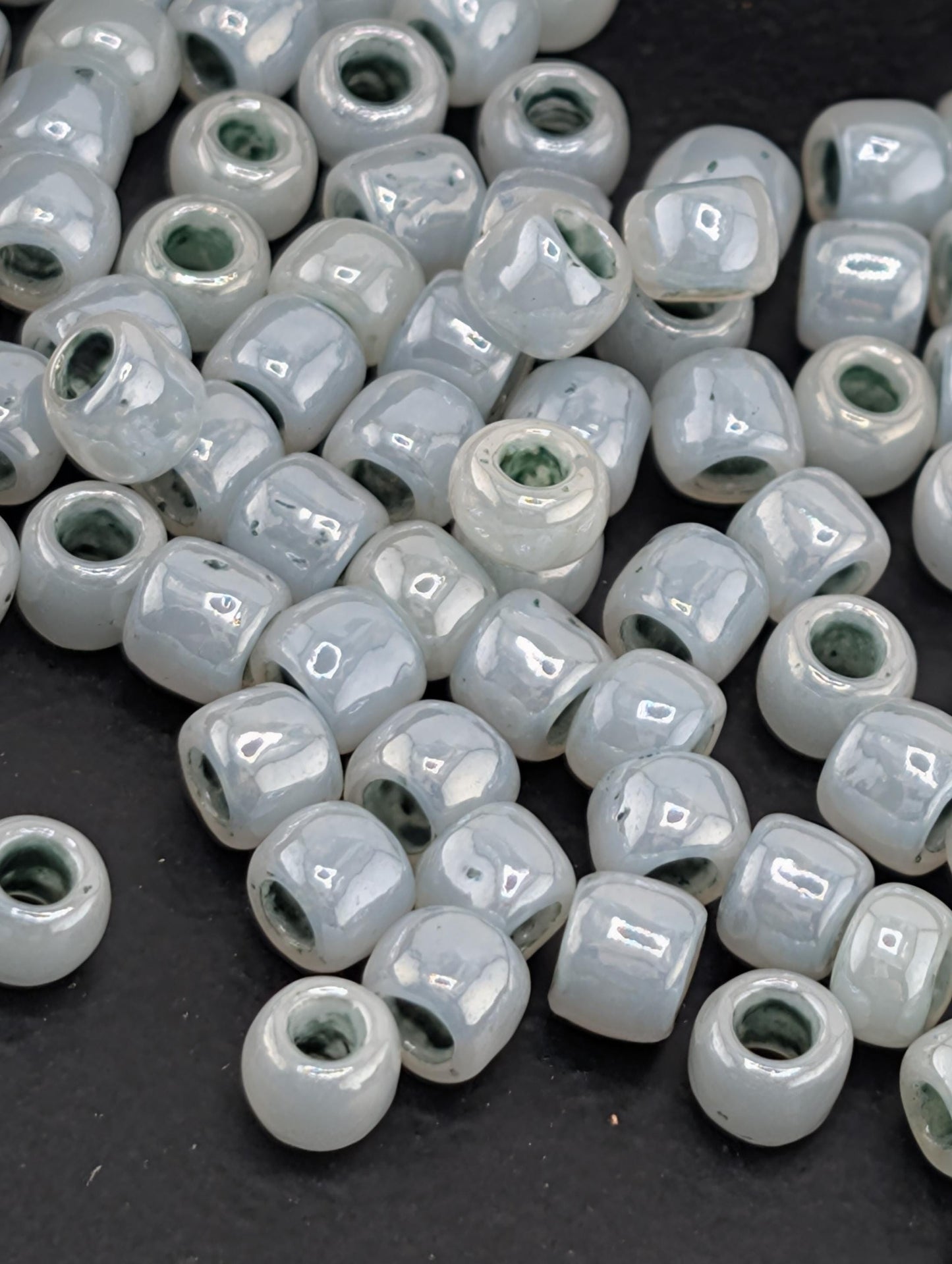 TOHO Inside-Color Seafoam Luster Round Size 6/0 Tube 2.5" (Approx ~8-9g)