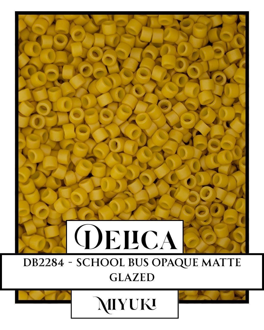 DB2284-Miyuki Delica 11/0:School Bus O/MA/GL (7 gram pkg ~1400 Pcs)