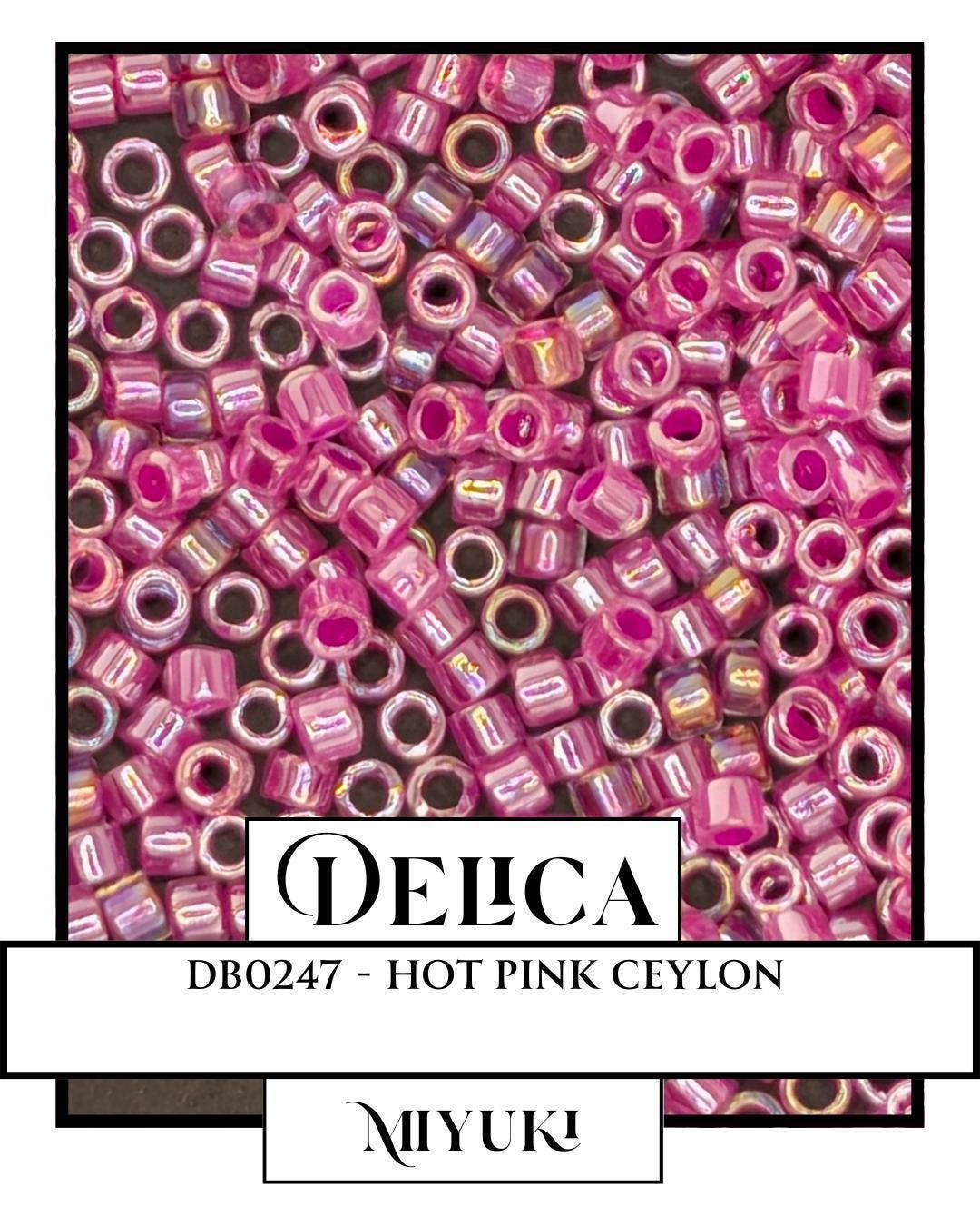 DB0247-Miyuki Delica 11/0:0 (7 gram pkg ~1400 Pcs)