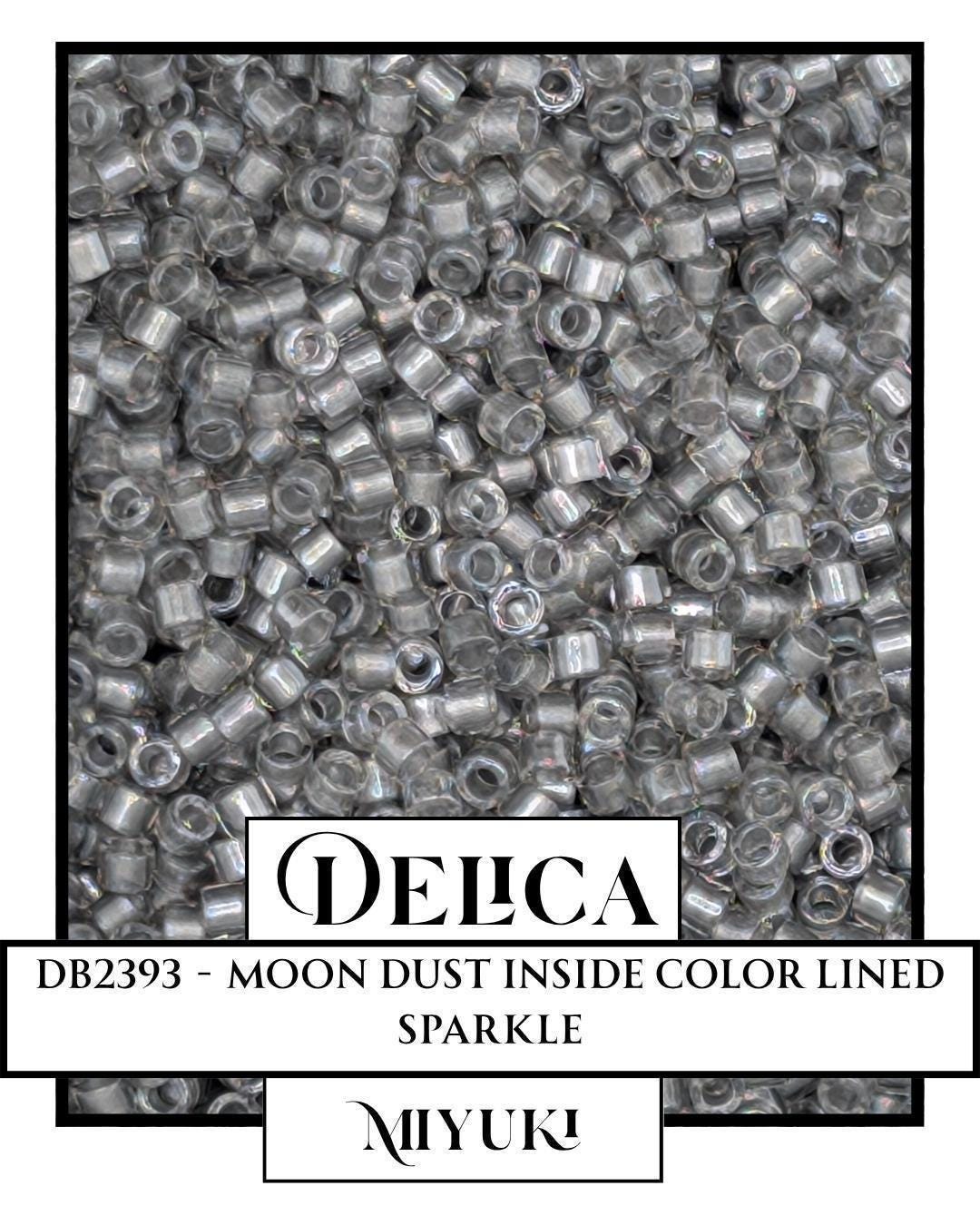 DB2393-Miyuki Delica 11/0:Moon Dust ICL (D) (7 gram pkg ~1400 Pcs)
