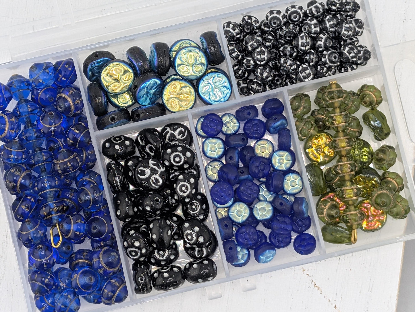 Assorted Czech Boho Style Beads - Glass Beads For Jewelry Making