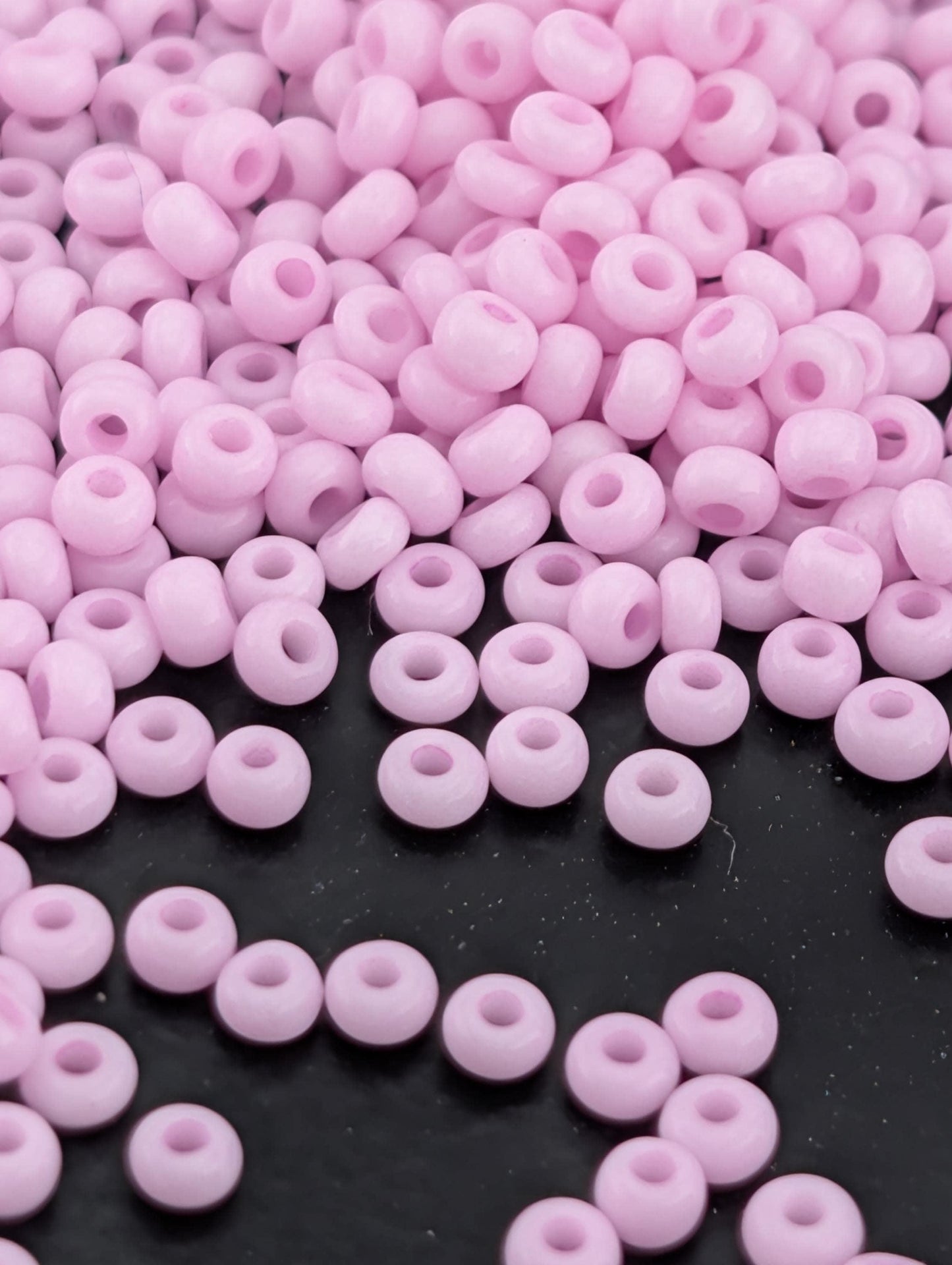 Opaque Pink Dyed | Preciosa Ornela Seed Beads | Size 11/0 | 15g Pkg ~630 pcs