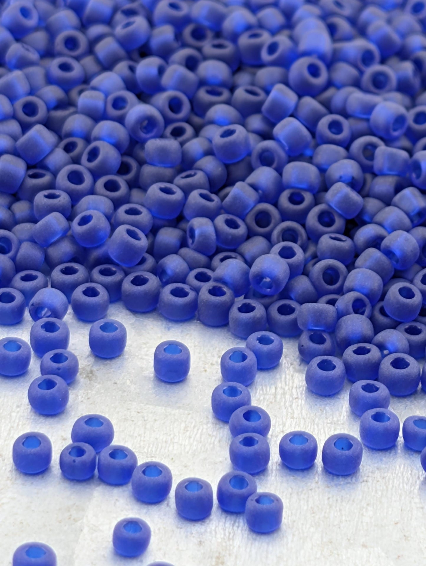 1908SB Translucent Frosted Cobalt 11/0 (15g pkg)