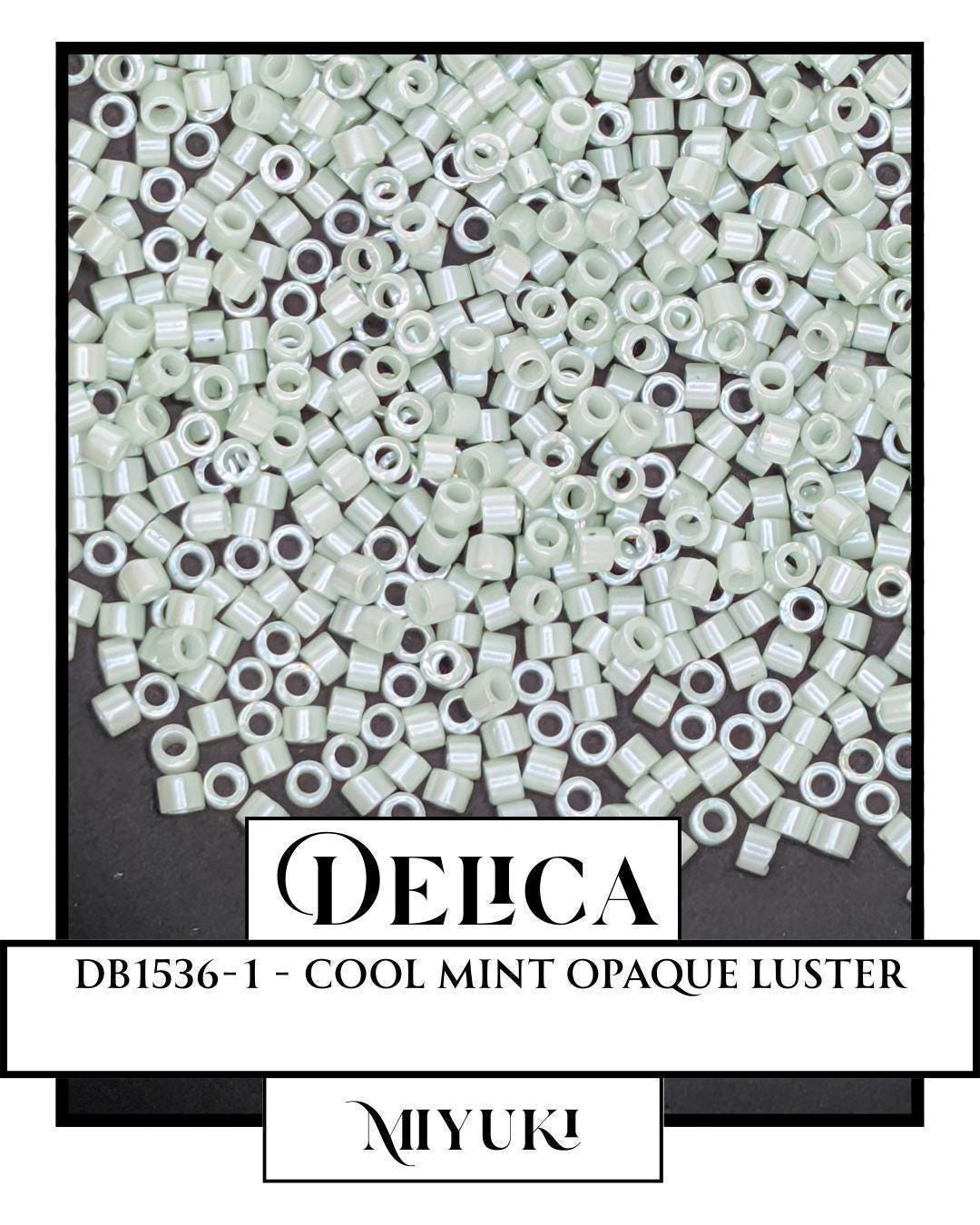 DB1536-Miyuki Delica 11/0:0 (7 gram pkg ~1400 Pcs)