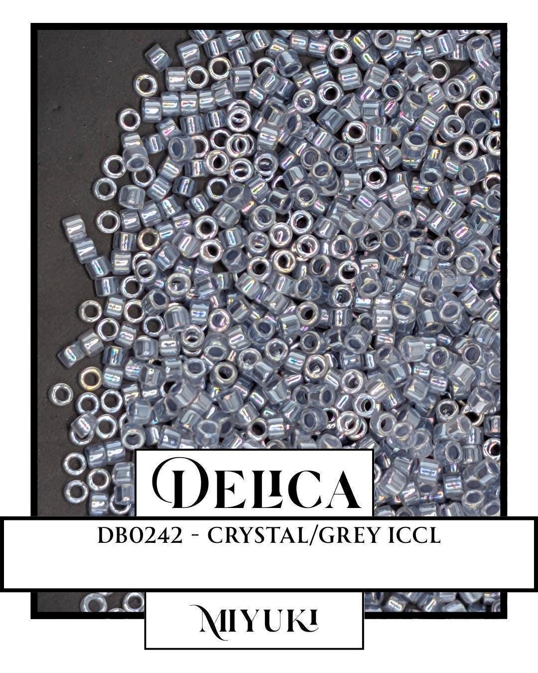 DB0242-Miyuki Delica 11/0:0 (7 gram pkg ~1400 Pcs)