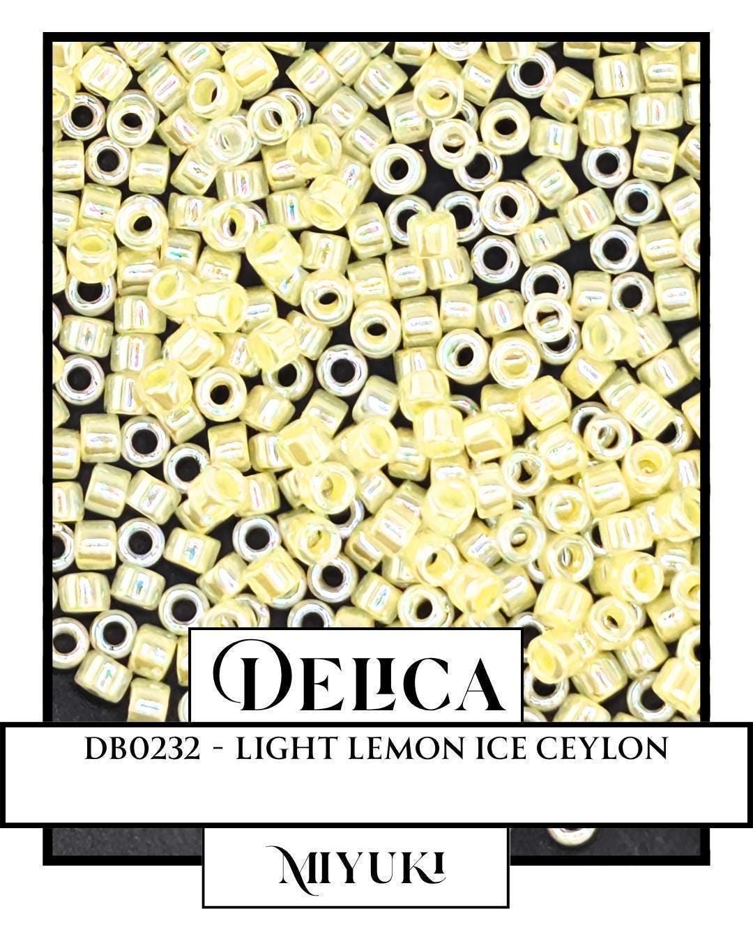 DB0232-Miyuki Delica 11/0:0 (7 gram pkg ~1400 Pcs)