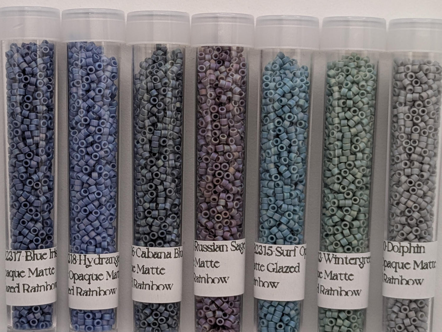 Delica Seed Bead Set Matte Glazed Japanese
