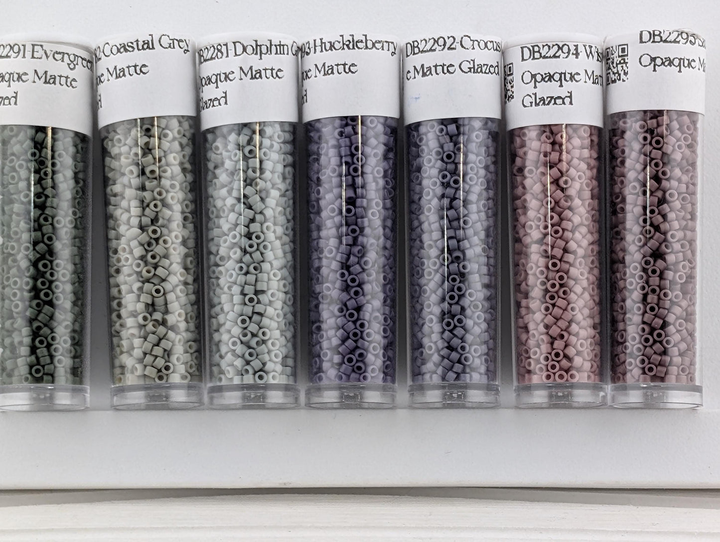 Matte Glazed Delica Seed Bead Kit 14 ColorsSize 11/0 Tube