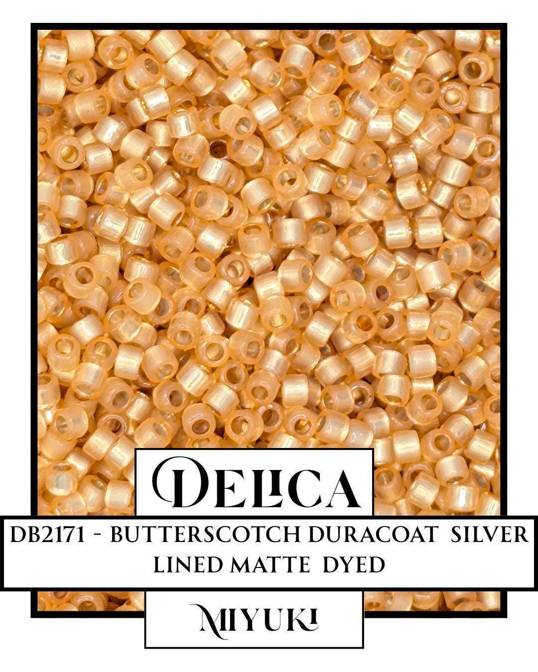 DB2171-Miyuki Delica 11/0:Butterscotch DC SL MA (D) (7 gram pkg ~1400 Pcs)