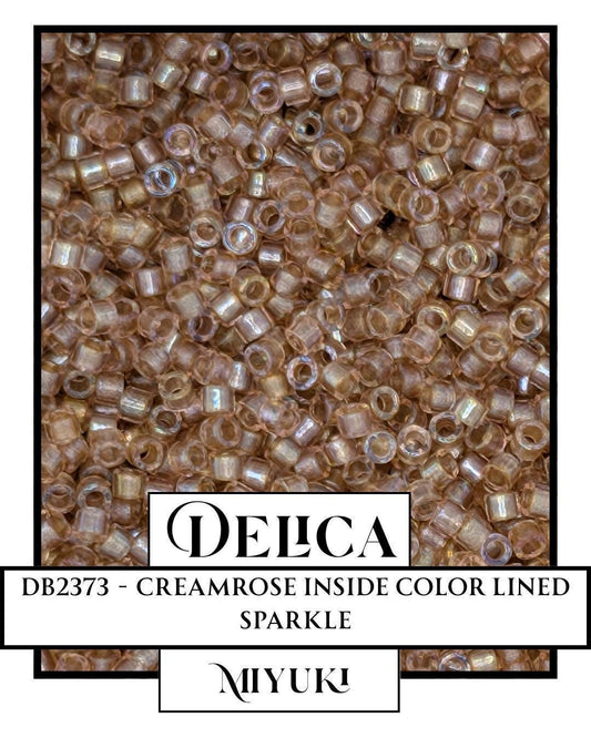 DB2373 - Creamrose Inside Color Lined Sparkle