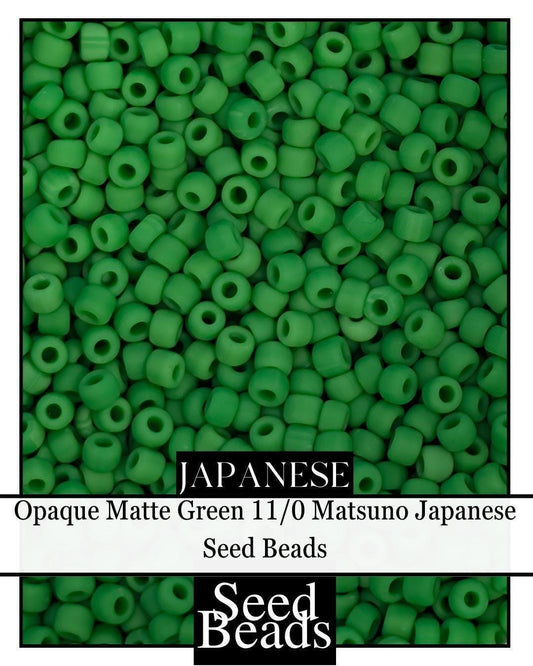 2005SB Opaque Matte Green 11/0 (15g pkg)