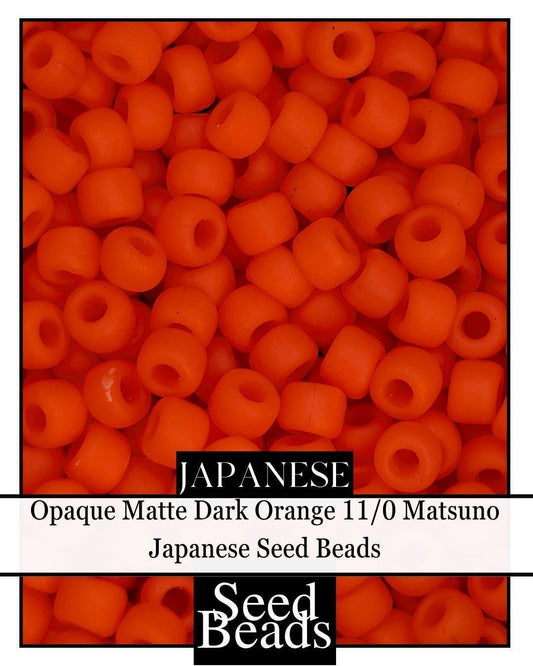 1979SB Opaque Matte Dark Orange 11/0 (15g pkg)