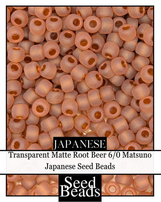 8338SB Transparent Root Beer Matte 8/0 (15g pkg)