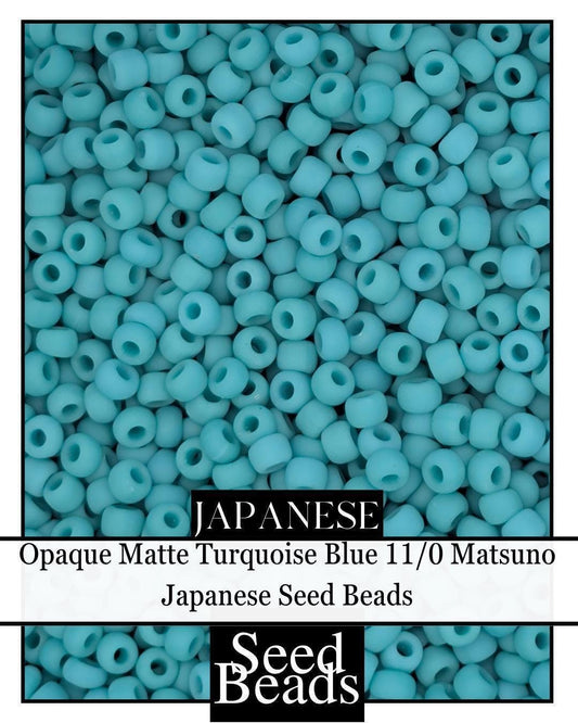 1991SB Opaque Matte Turquoise Blue 11/0 (15g pkg)