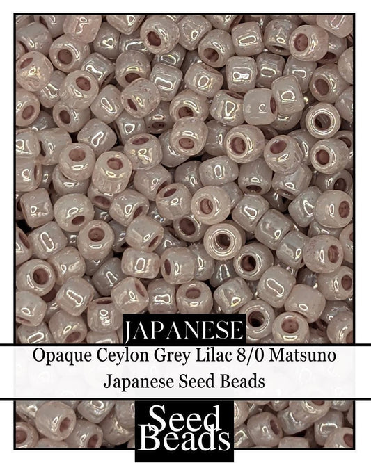 8240SB Opaque Ceylon Grey Lilac 8/0 (15g pkg)