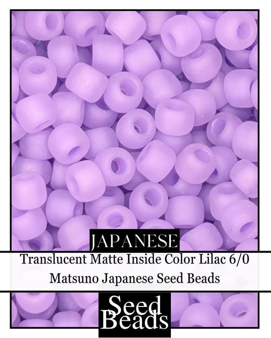 5416SB Translucent Matte Inside Color Lilac 6/0 (15g pkg)