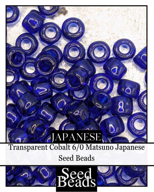 5500SB Transparent Cobalt 6/0 (15g pkg)