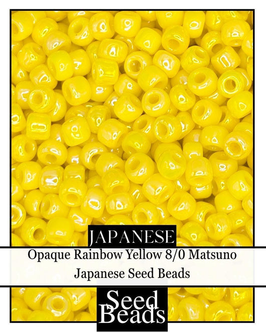 5014SB Opaque Rainbow Yellow 8/0 (15g pkg)
