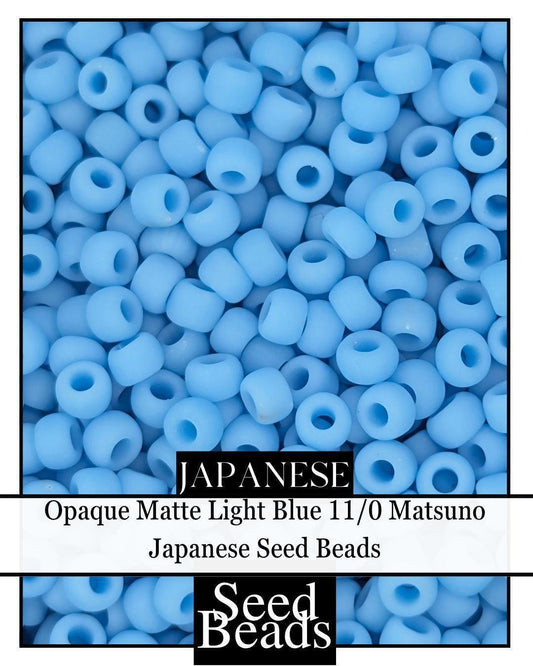 1993SB Opaque Matte Light Blue 11/0 (15g pkg)