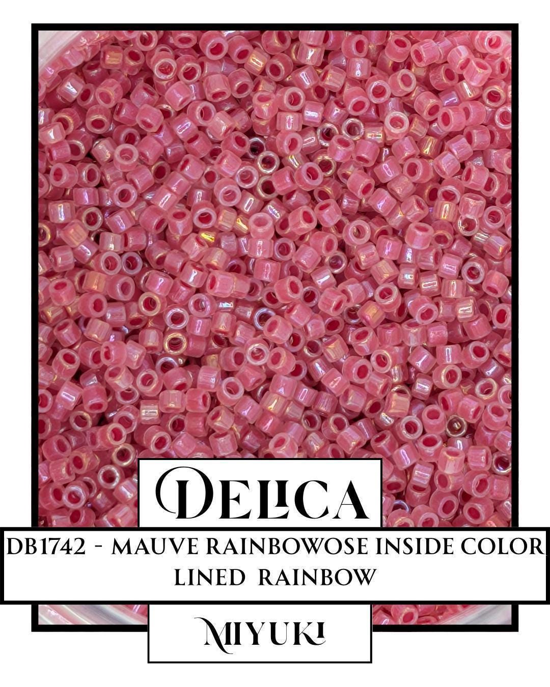 DB1742 - Mauve/Rose ICL/R (7.5g pkg) | Bead Weaving | High Quality Uniform Beads
