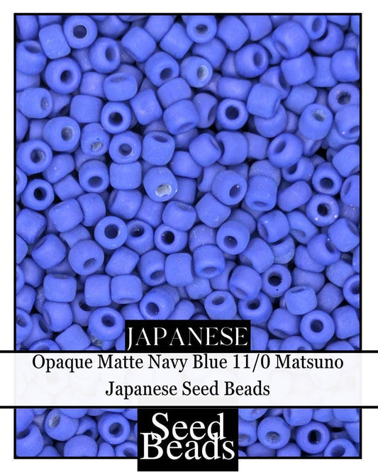 1985SB Opaque Matte Navy Blue 11/0 (15g pkg)