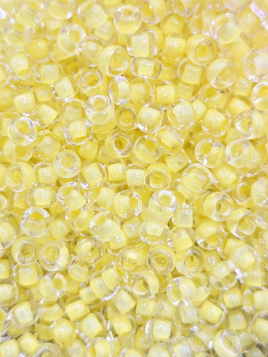 8288SB Translucent Inside Color Yellow  8/0 Round Japanese Seed Beads (15g pkg)