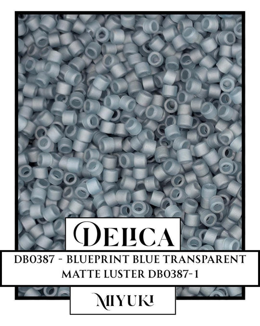 DB0387 - Blueprint Blue T/MA/L DB0387-1 (7.5g pkg) | Bead Weaving | High Quality Uniform Beads