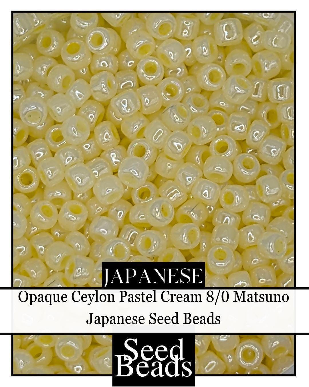 8226SB Opaque Ceylon Pastel Cream 8/0 (15g pkg)