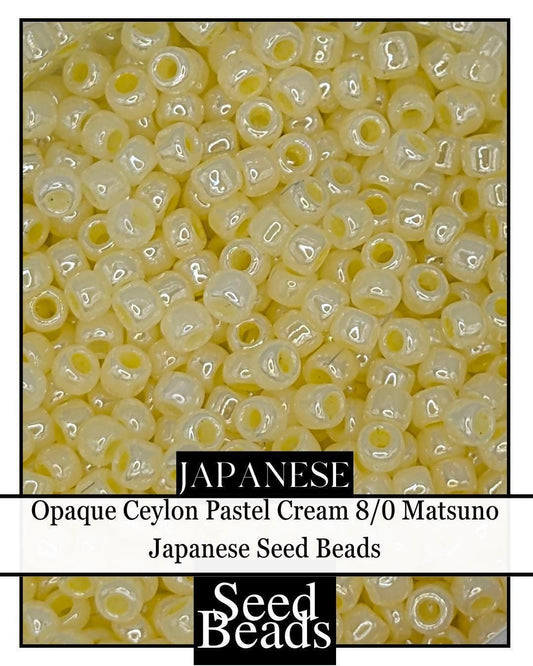 8226SB Opaque Ceylon Pastel Cream 8/0 (15g pkg)