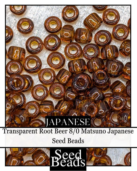 4454SB Transparent Root Beer 8/0 (15g pkg)