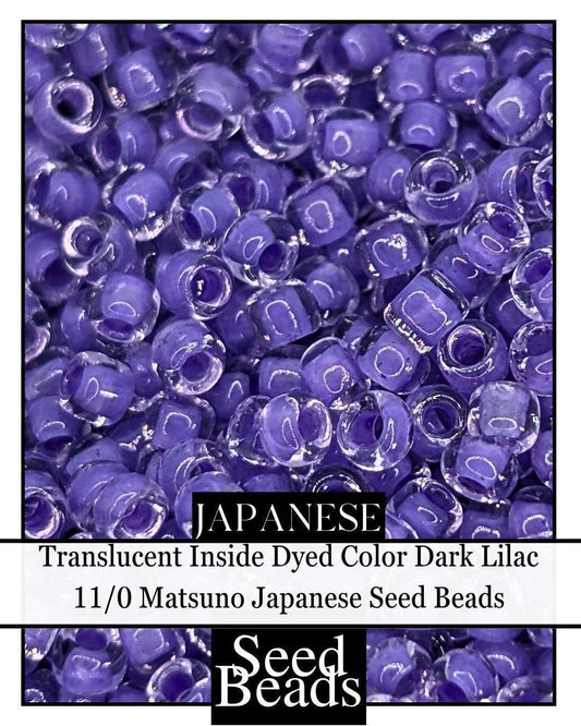 1709SB Translucent Inside Dyed Color Dark Lilac 11/0 (15g pkg)