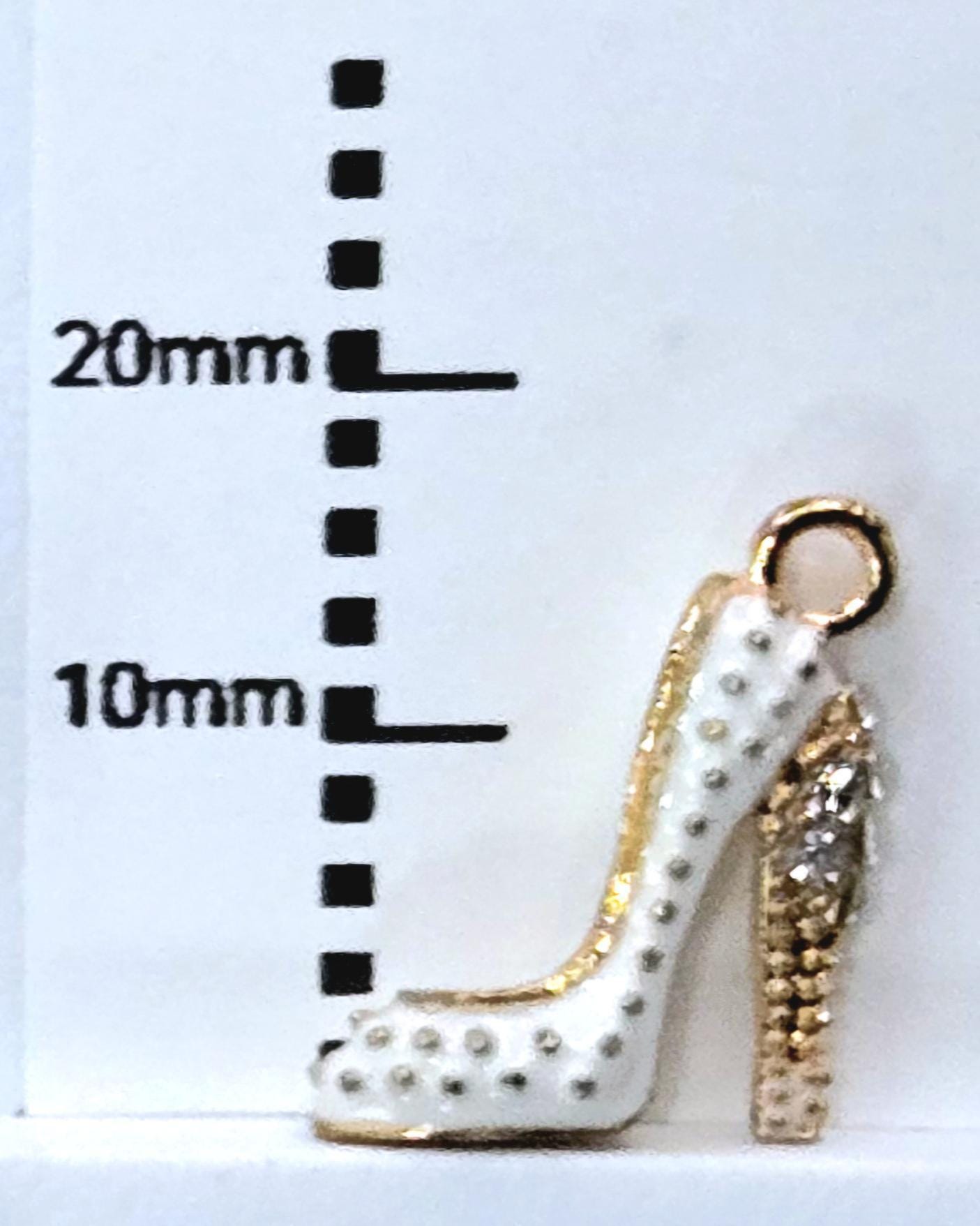 Bling High Heel Charms: Shoe-Inspired Jewelry Making Accessories