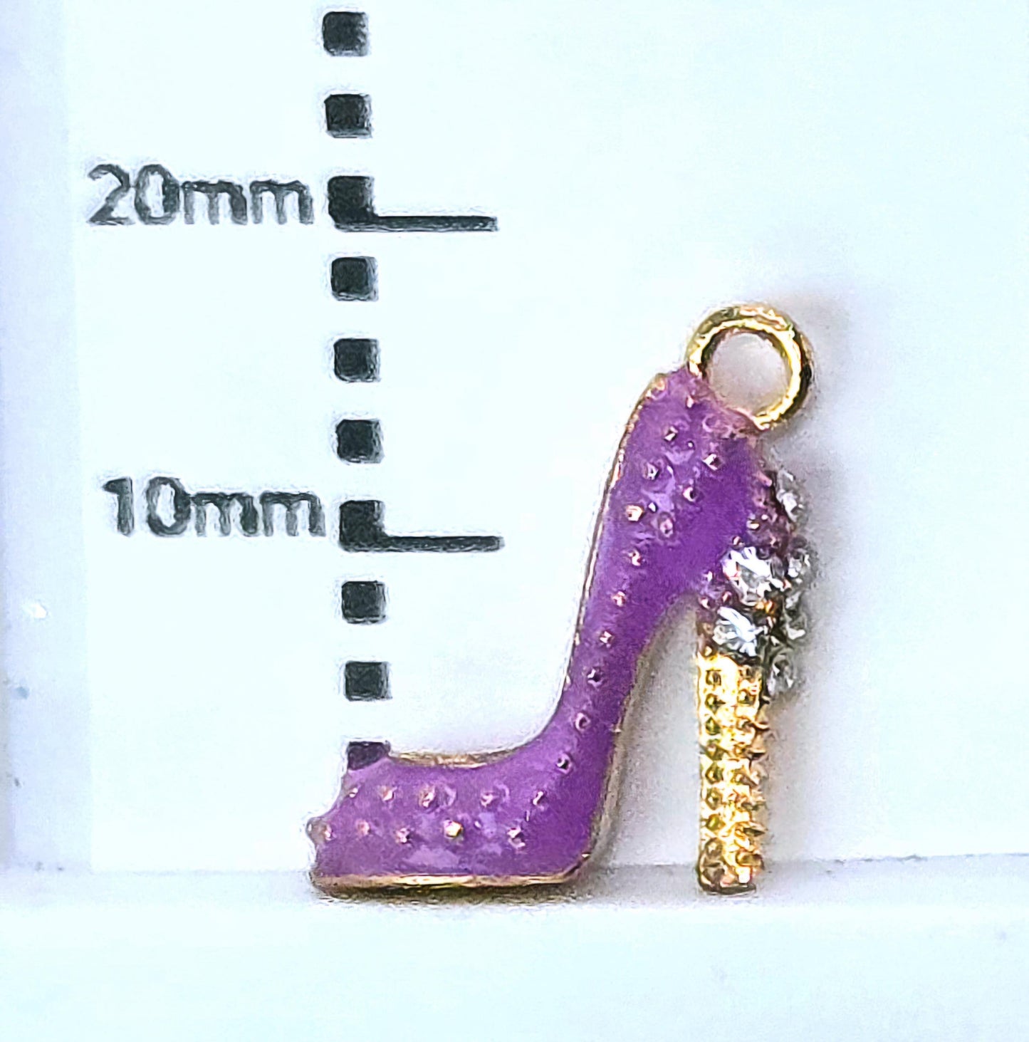 Bling High Heel Charms: Shoe-Inspired Jewelry Making Accessories