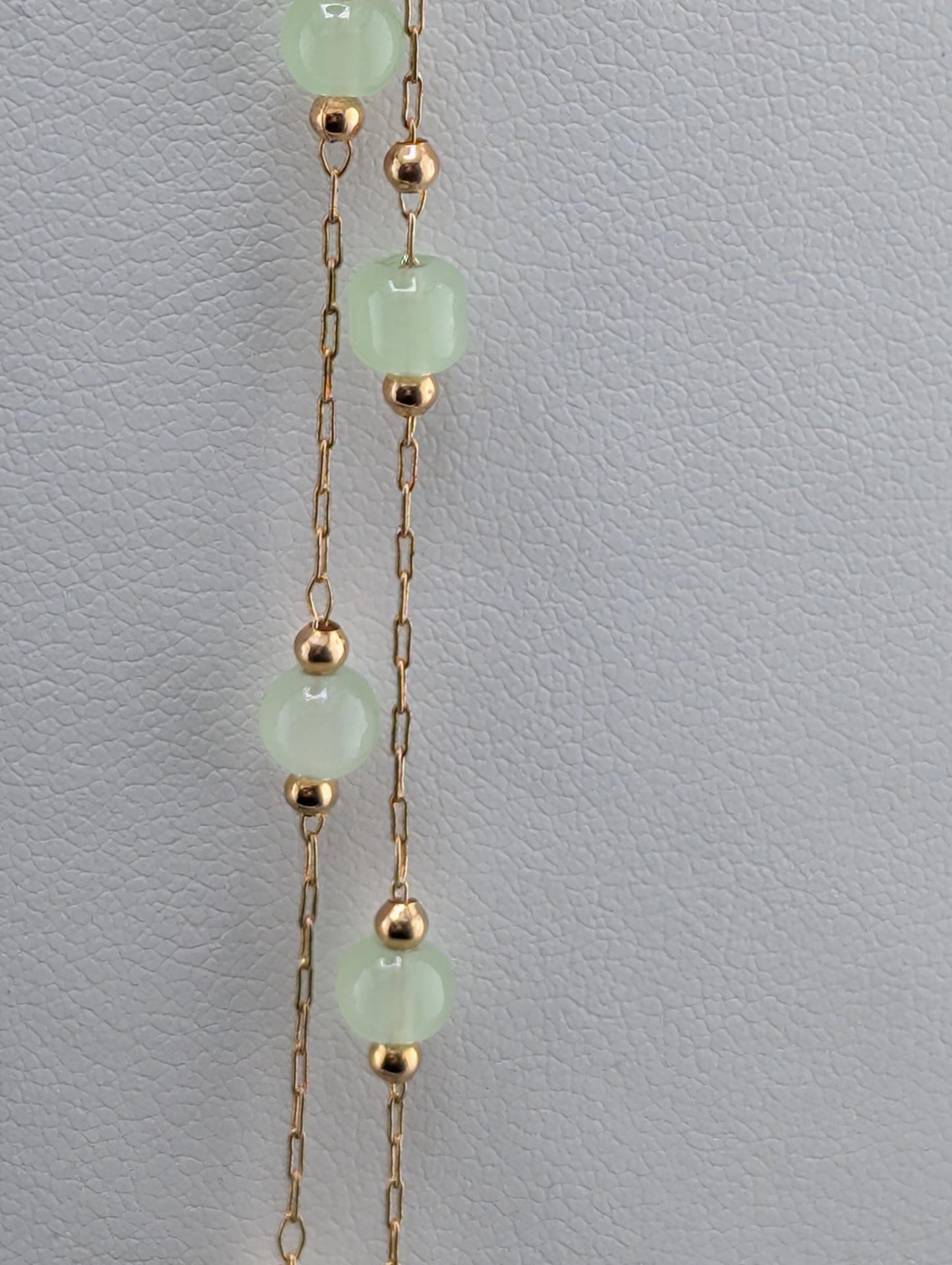 Gold Plated Brass Beaded Chain for Jewelry Making (1 meter)
