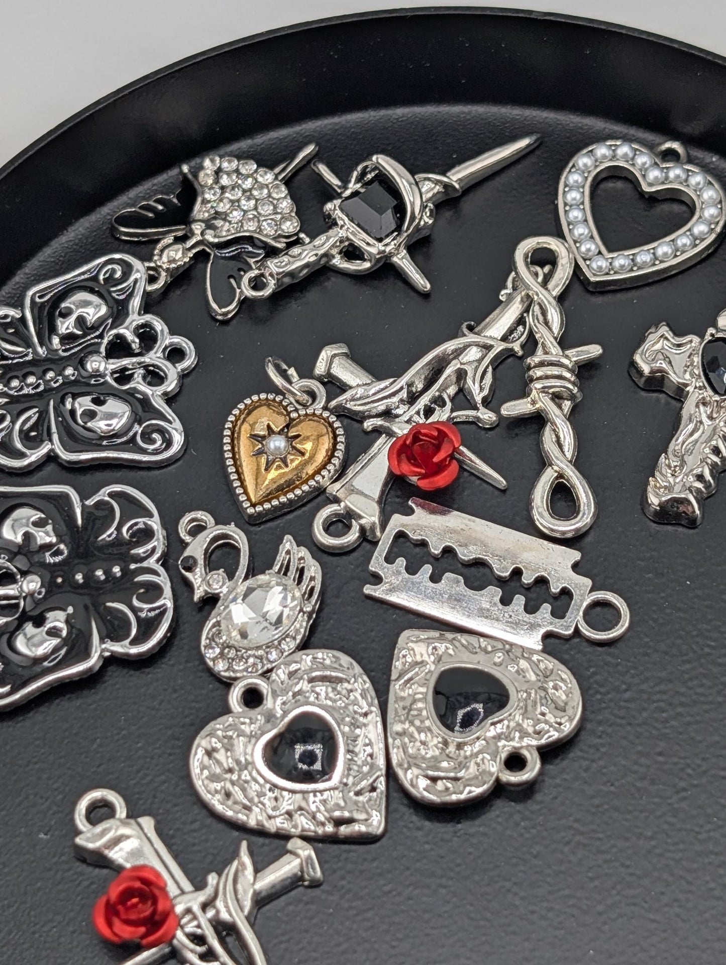 Glam Goth Halloween Charm Grab Bags 30g (10-14 charms)