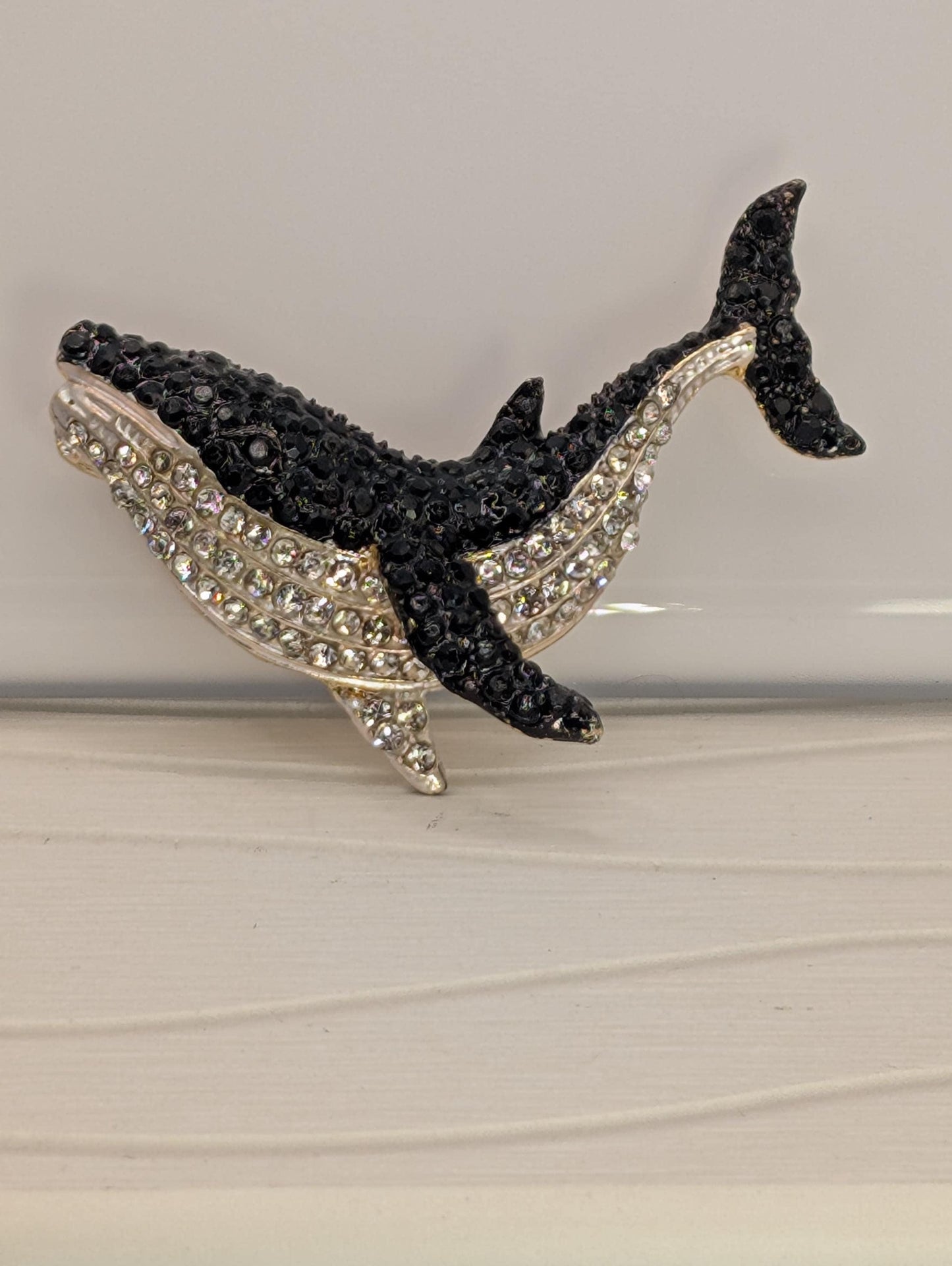 Orca  for DIY Bag Charm Pin Accessory or Pendant Brooch