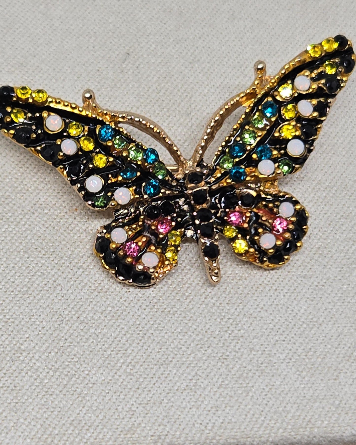 Gold Small Yellow  for DIY Bag Charm Pin Accessory or Pendant Brooch
