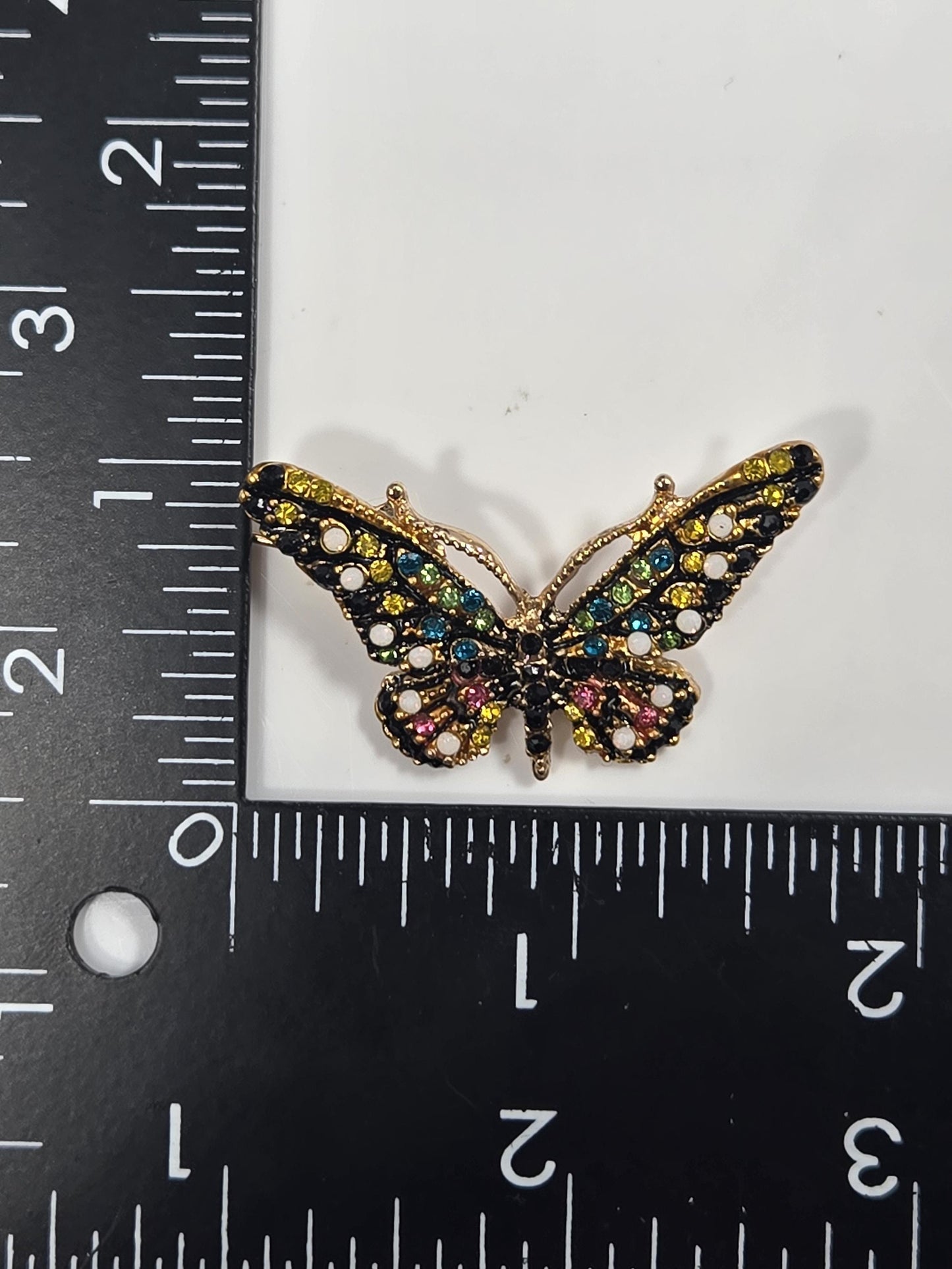 Gold Small Yellow  for DIY Bag Charm Pin Accessory or Pendant Brooch