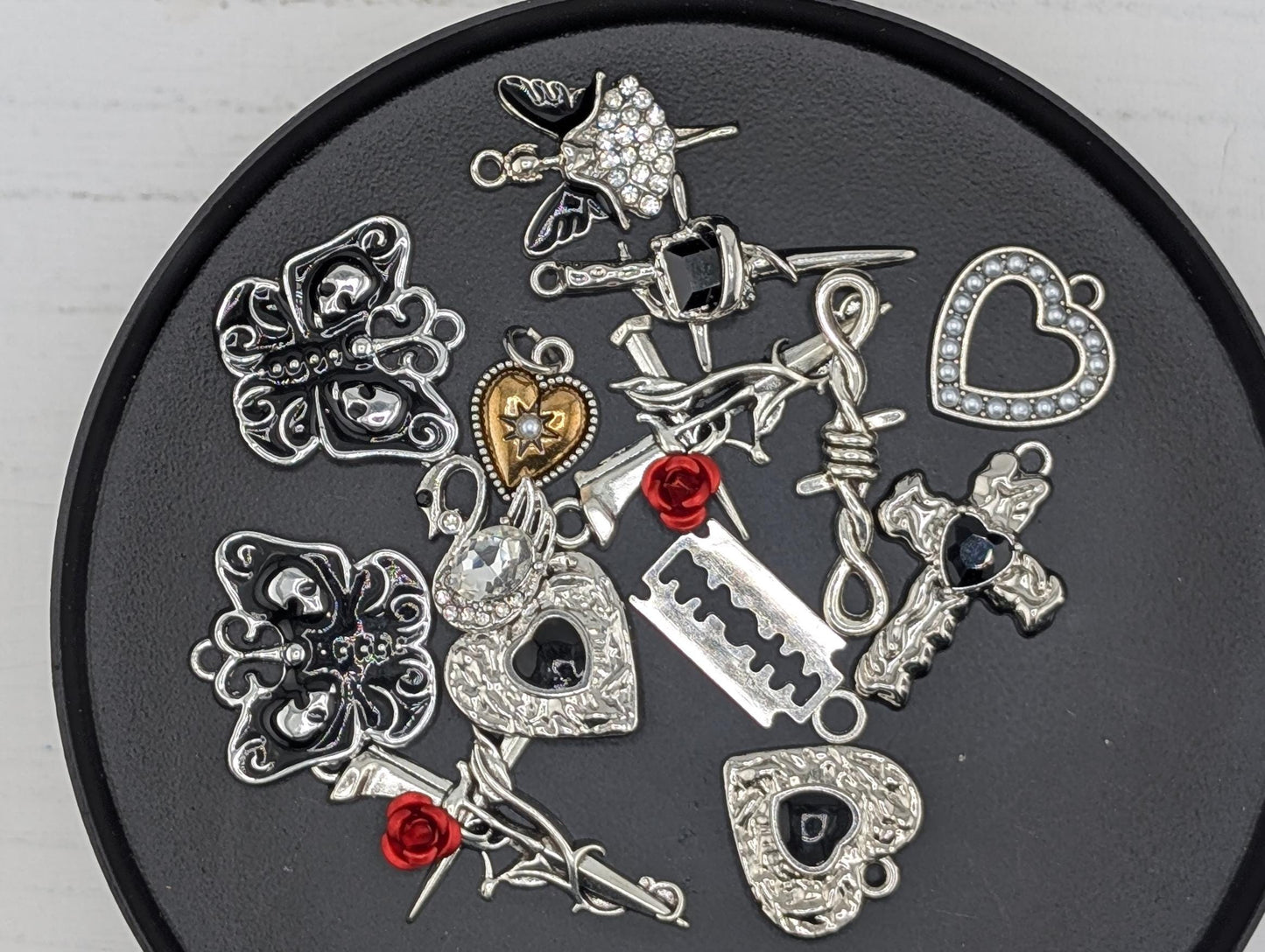 Glam Goth Halloween Charm Grab Bags 30g (10-14 charms)