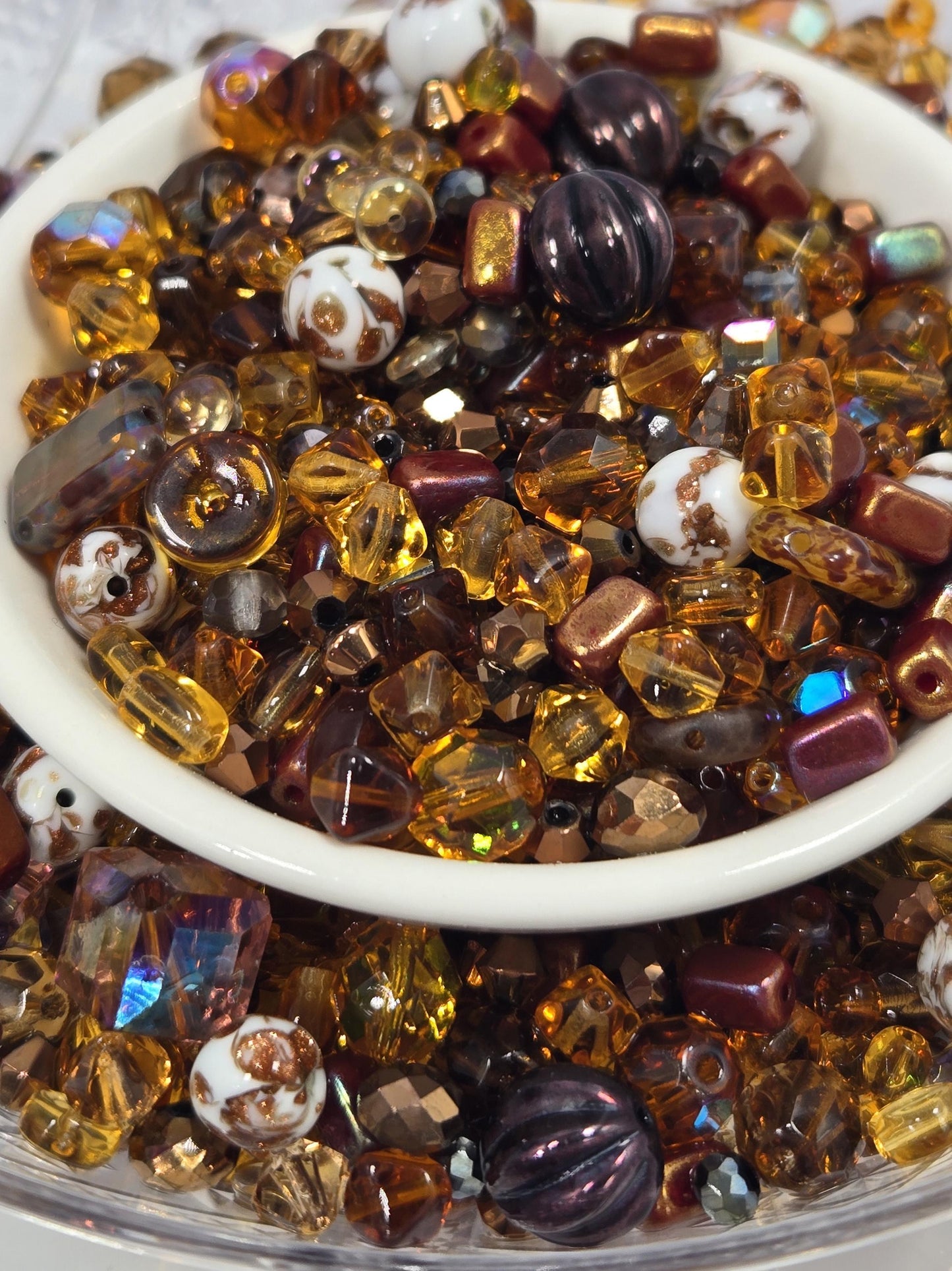 Learise Exclusive "Toffee Crunch" Glass Bead Soup Mix (30g Pkg)