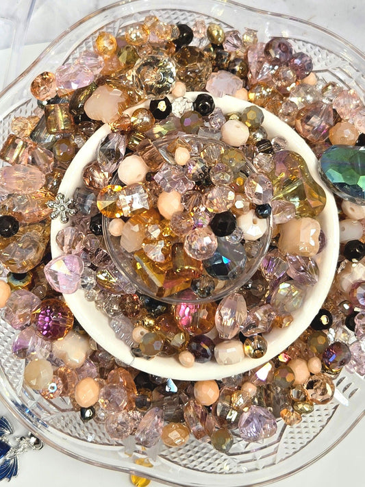 Learise Exclusive "Baby's Breath" Glass Bead Soup Mix (30g Pkg)