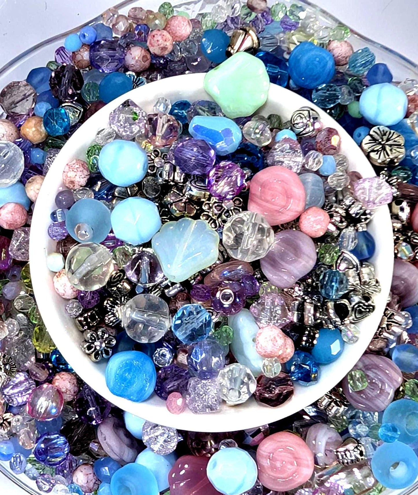 Learise Exclusive "Dreamscape Jewels" Glass Bead Soup Mix (30g Pkg)